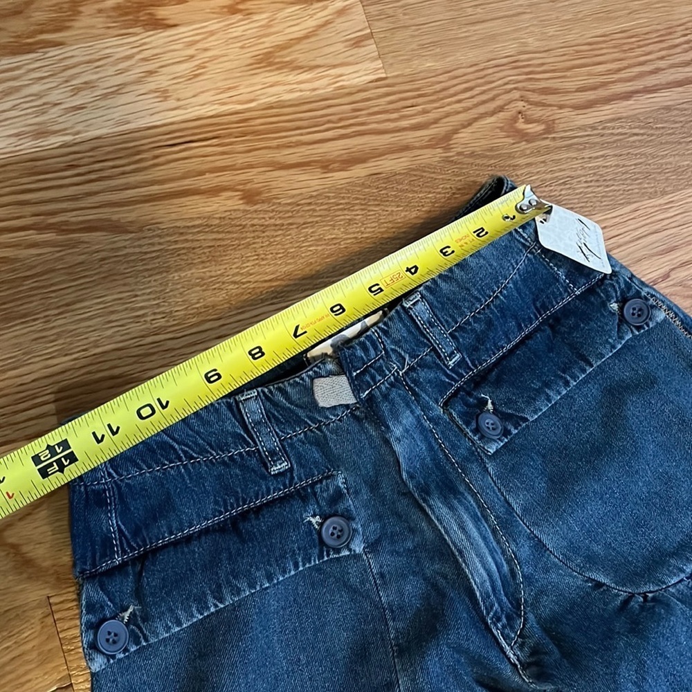 Free People Lotus Jeans Ballon Mid-rise jeans Size 24 NWT - Picture 7 of 14